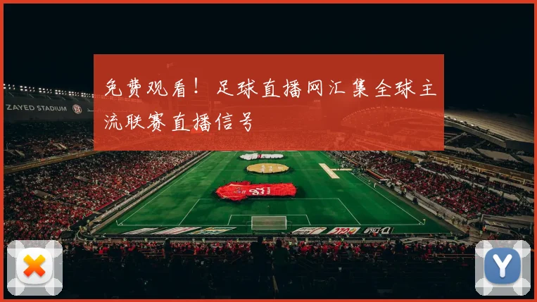 免费观看！足球直播网汇集全球主流联赛直播信号
